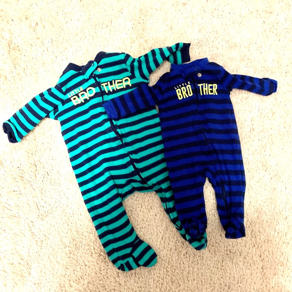 Little brother outfits 0-3 and 3-6 months